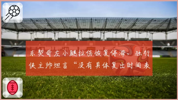 东契奇左小腿拉伤恢复停滞,独行侠主帅坦言“没有具体复出时间表”